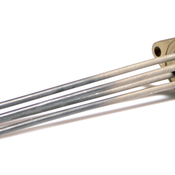 Horeca Parts - Grzałka bojlera 2400W 230V, dł. 260 mm, mocowanie 96x58 mm - zmywarka gastronomiczna Hendi ECO40, EVO40 lub kod G415188