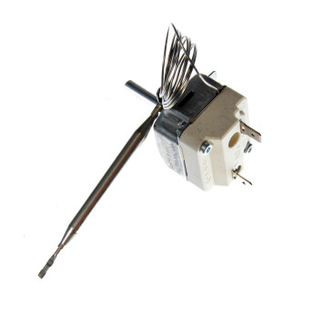 Horeca Parts - Termostat 1-fazowy 16A 250V 50-190°C, dł. kapilary 600 mm, czujka śr. 6x75 mm (G375264)