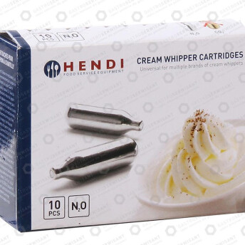 Horeca Parts - Naboje do syfonu do bitej śmietany opak. 10 szt. - Hendi, Isi, Liss, Kidde, Kaiser