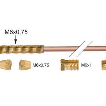 Horeca Parts - Termopara uniwersalna 1500mm zestaw 6-elem. M6x0.75 ( Zestaw naprawczy ) - Kuchnie gazowe