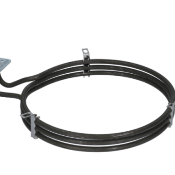 Horeca Parts - Grzałka 2700W 230V  śr. 195 mm - Piec konwekcyjno-parowy Hendi, Tecnoeka 225028, 225035, 225165, 999279, EKF423, EKF423AL, EKF423ALP (G420507, 09952477000, 1GIK3ER42001, 5113368)