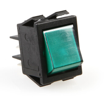Horeca Parts - Przełącznik 2-biegunowy zielony 16A 250V