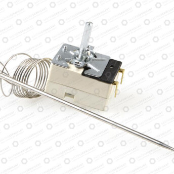 Horeca Parts - Termostat 1-fazowy 16A 250V 50-320°C, dł. kapilary 950 mm, czujka śr. 3x160 mm