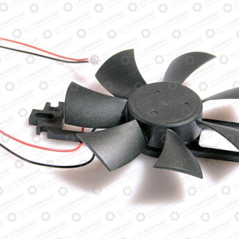 Horeca Parts - Wentylator chłodzący okrągły fi 110mm 18V DC - Kuchenka indukcyjna Hendi Kitchen Line 3500 239780 ( Stalgast 770350, GGM L-IFBZ8 )
