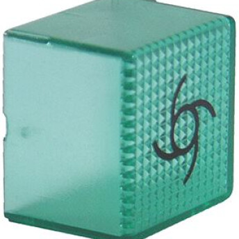 Horeca Parts - Osłona zielona lampki cyklu 23x23 mm - zmywarki gastronomiczne Dihr, Angelo-po
