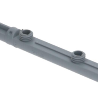 Horeca Parts - Ramię płuczące prawe / długość 220 mm / 3 dysze / średnica  montażowa 13mm - Zmywarki - Amika, Apach, Bonnet, Colged, Cookmax, Dexion, Elettrobar, Eurowash, Fiamma Rst, Giga, Mastro, Mbm, Thirode