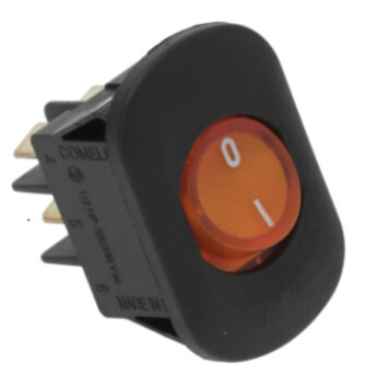 Horeca Parts - Włącznik pomarańczowy 0/1 16A 250V - piece do pizzy