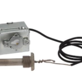 Horeca Parts - Termostat 1-fazowy roboczy 50°C dł.kap. 60cm czuj. 10x48mm 15A 250V - zmywarki gastronomiczne Angelo-po, Silanos