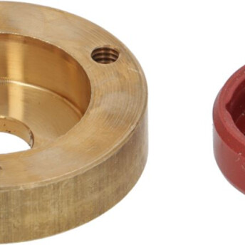 Horeca Parts - Kołnierz na uszczelke silnika zewnętrzne ø 35 mm - wewnętrzne ø 9 mm - grubość 8 mm w komplecie z uszczelką