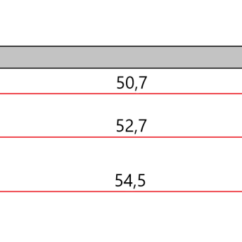 Horeca Parts - Prowadnica półki ( komplet 2 sztuk na 1 półkę ) - Stół chłodniczy Hendi 232804 (ESL3800)