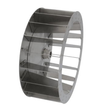 Horeca Parts - Turbina wentylatora D1 ø 300mm H1 100mm łopatka 20 D2 ø 19,5mm D3 ø 23mm H2 46mm - Piec do pizzy Moretti Forni T75G / MFMT75GT1S