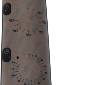 Horeca Parts - Naklejka na panel sterujący - piec konwekcyjny Hendi 225929