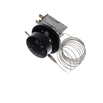 Horeca Parts - Termostat 50-210 stopni z pokrętłem - Zgrzewarka do tacek Hendi 976722, 297315