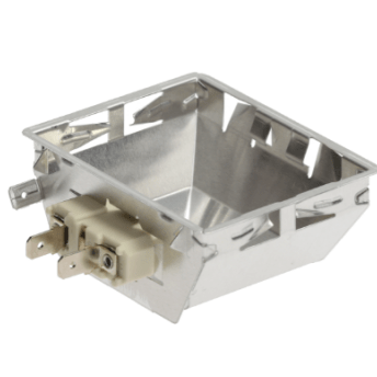Horeca Parts - Oprawka oświetlenia komory pieca prostokątna 74x59mm - Piec do pizzy Hendi 226964, 226766, 226681, 226698, 226759, 226773, 226780, 226902, 226919, 226926, 226933, 227046, 220320, 220962, 220979, 227268, 226957, 226728, 226674, 22695, 226889, 226896, 220443, 220382, 226940, 226872, 220436, 227251, 226742, 227350, 227305, 226971, 227053, 220429 (G357105)