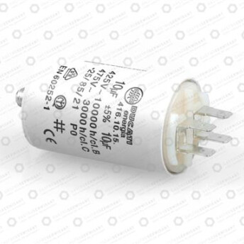 Horeca Parts - Kondensator 10uF, 450V - Zmywarki gastronomiczne Dihr OPTIMA 400, DW106E