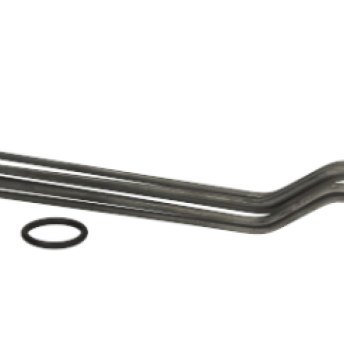 Horeca Parts - Grzałka bojlera 3500 W 230 V, L 366 mm, głębokość zanurzenia 365 mm, kołnierz Ø 55 mm, z O-ringiem Ø 48 mm, waga 0,360 kg - Zmywarka Silanos