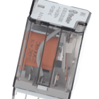 Horeca Parts - Przekaźniki mocy 230VAC 16A 2NO przyłącze Wtyk płaski 6,3mm kołnierz - zmywarka Euroline 40, Revolution, Hendi 231678, 233009, 233016, 233023  (380815)