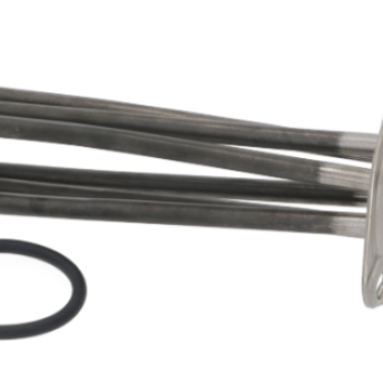 Horeca Parts - Grzałka do bojlera 3000W 230V, zanurzenie 195 mm, flansza Ø 63 mm, rozstaw otworów 72 mm, komplet z uszczelką O-ring Ø 58 mm -Zmywarka gastronomiczna Dihr 34 (AX151)