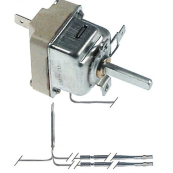 Horeca Parts - Termostat z podwójną kapilarą - Piec konwekcyjno-parowy Hendi 225677, 225523, Tecnoeka EKF411ALUD, EKF411DALUD, EKF464ALUD, EKF464P, EKF464UD