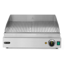 Horeca Parts - Płyta grillowa żebrowana, HENDI, Profi Line, ryflowana, 230V/2400W, 550x420x(H)240mm