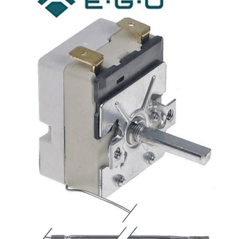 Horeca Parts - Termostat regulacyjny 1-fazowy 50-320 °C 3x160mm dł. kapilary 870mm ( 902011 ) - Urządzenia gastronomiczne
