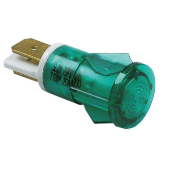 Horeca Parts - Lampka kontrolna śr. 12mm 230V zielona - Patelnia Fagor (G359041)