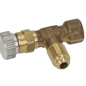 Horeca Parts - Zawór do kołnierza czynnika chłodniczego R600 - Indesit, Whirlpool (25FR114, 481936051107, 375049)