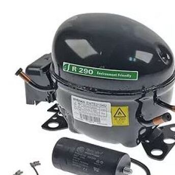 Horeca Parts - Sprężarka EMTE2114U 3/8HP, 9.5cm, 240 V, H187mm, R290 (I0210981,605274, W0201133), 233306, 952481