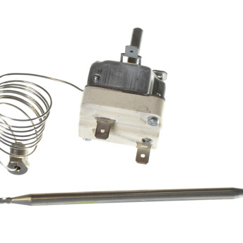 Horeca Parts - Termostat regulacyjny 1-fazowy 104-190 °C 6x133mm dł. kapilary 870mm - Frytownice elektryczne Fimar, Mastro, Mareno, Lotus, Mbm, Rm-Gastro