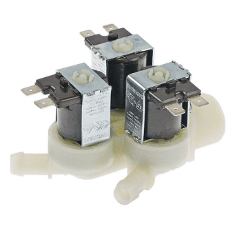 Horeca Parts - Elektrozawór potrójny 220V - Zmywarka Fagor, Retigo, Amatis, Inoxtrend, Lotus, RM Gastro, Universal Part, Whirlpool (12003285, Z611124, C2088, EA12-0056, 00004313, 483286008703)