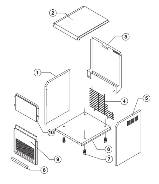 Horeca Parts - Kostkarka natryskowa 21 kg/24 h Brema CB184