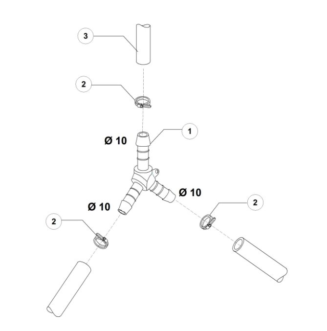 Horeca Parts - Zmywarka gastronomiczna Dihr - DS40