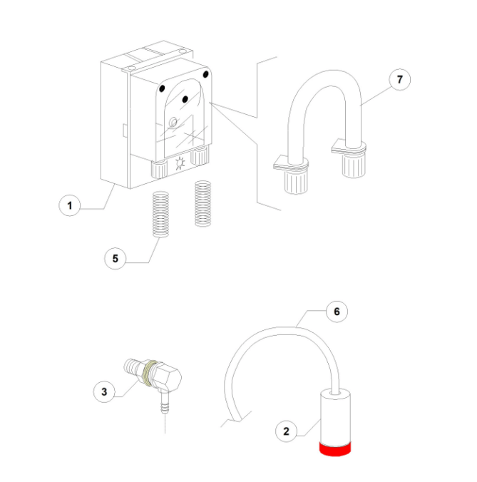 Horeca Parts - Zmywarka gastronomiczna Dihr - DS40