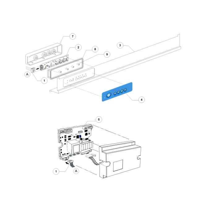 Horeca Parts - Zmywarka gastronomiczna Dihr - DS40