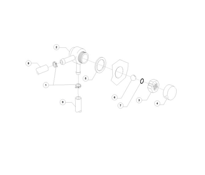 Horeca Parts - Zmywarka gastronomiczna Dihr - DS40