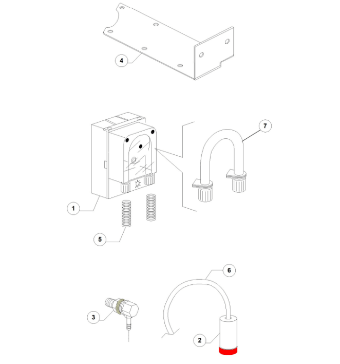 Horeca Parts - Zmywarka gastronomiczna Dihr - dw078
