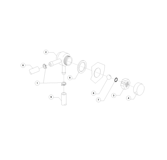 Horeca Parts - Zmywarka gastronomiczna Dihr - dw105