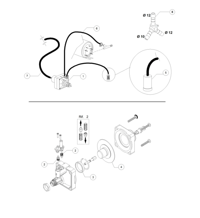 Horeca Parts - Zmywarka gastronomiczna Dihr - dw105