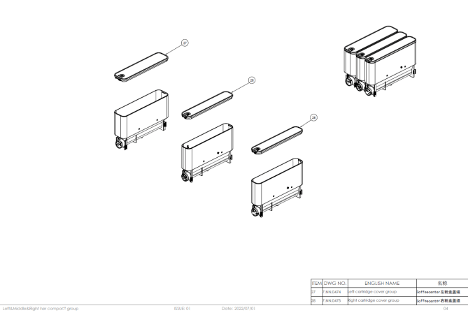 Horeca Parts - Automatyczny ekspres do kawy Dr.Coffee Coffee Center