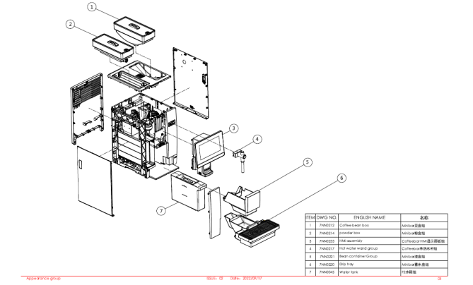 Horeca Parts - Automatyczny ekspres do kawy Dr.Coffee COFFEEBAR PLUS B