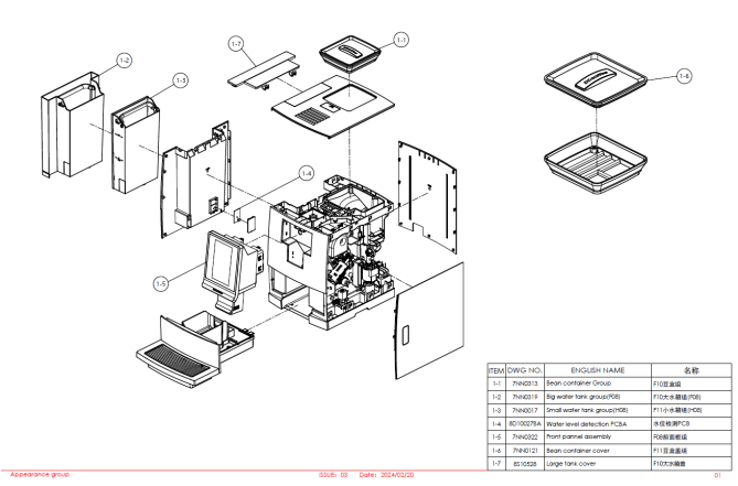 Horeca Parts - Automatyczny ekspres do kawy Dr.Coffee H08