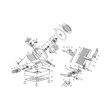 Horeca Parts - Automatyczna krajalnica - 550 W - Nóż: Ø 300 mm - GGM Gastro (AAMH300)
