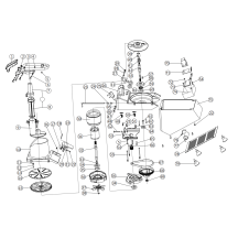 Horeca Parts - Elektryczna krajalnica do warzyw - 750 W - otwór wsadowy Ø 170 mm - włącznie z 5 tarczami do krojenia - GGM Gastro (GSA5)