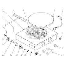 Horeca Parts - Naleśnikarka Hendi 212028