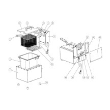 Horeca Parts - Frytownica manualna 8l