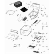 Horeca Parts - Frytownica indukcyjna Hendi 215005
