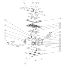 Horeca Parts - Gofrownica  Hendi 212189
