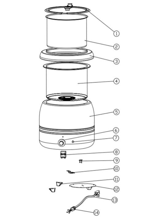 Horeca Parts - Kociołek do zup Hendi Profi Line 860083