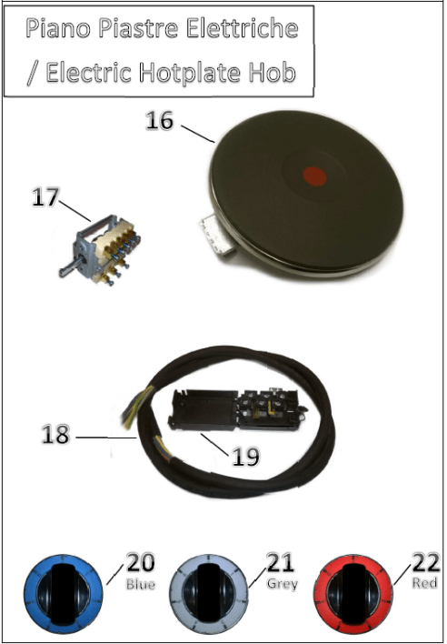 Horeca Parts - Kuchnia gazowa Hendi 4-palnikowa Kitchen Line 225882