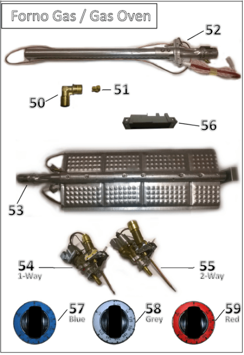 Horeca Parts - Kuchnia gazowa Hendi 4-palnikowa Kitchen Line 225882